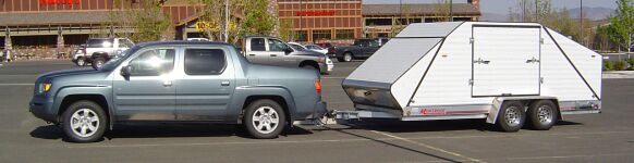 TeamRX8's Ridgeline & enclosed trailer