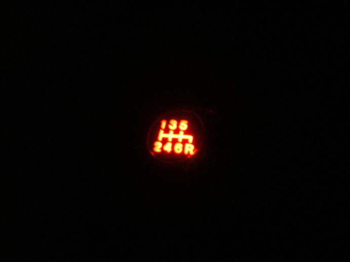 Illuminated gear knob - RX8Club.com
