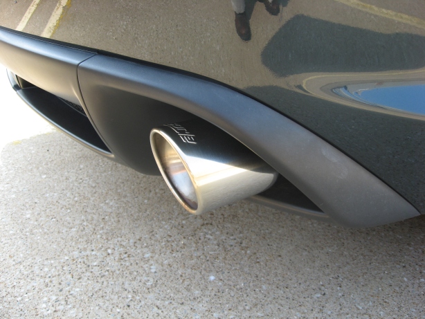 Exhaust Tip cleaning With Eagle One Nevr-Dull Wadding Polish