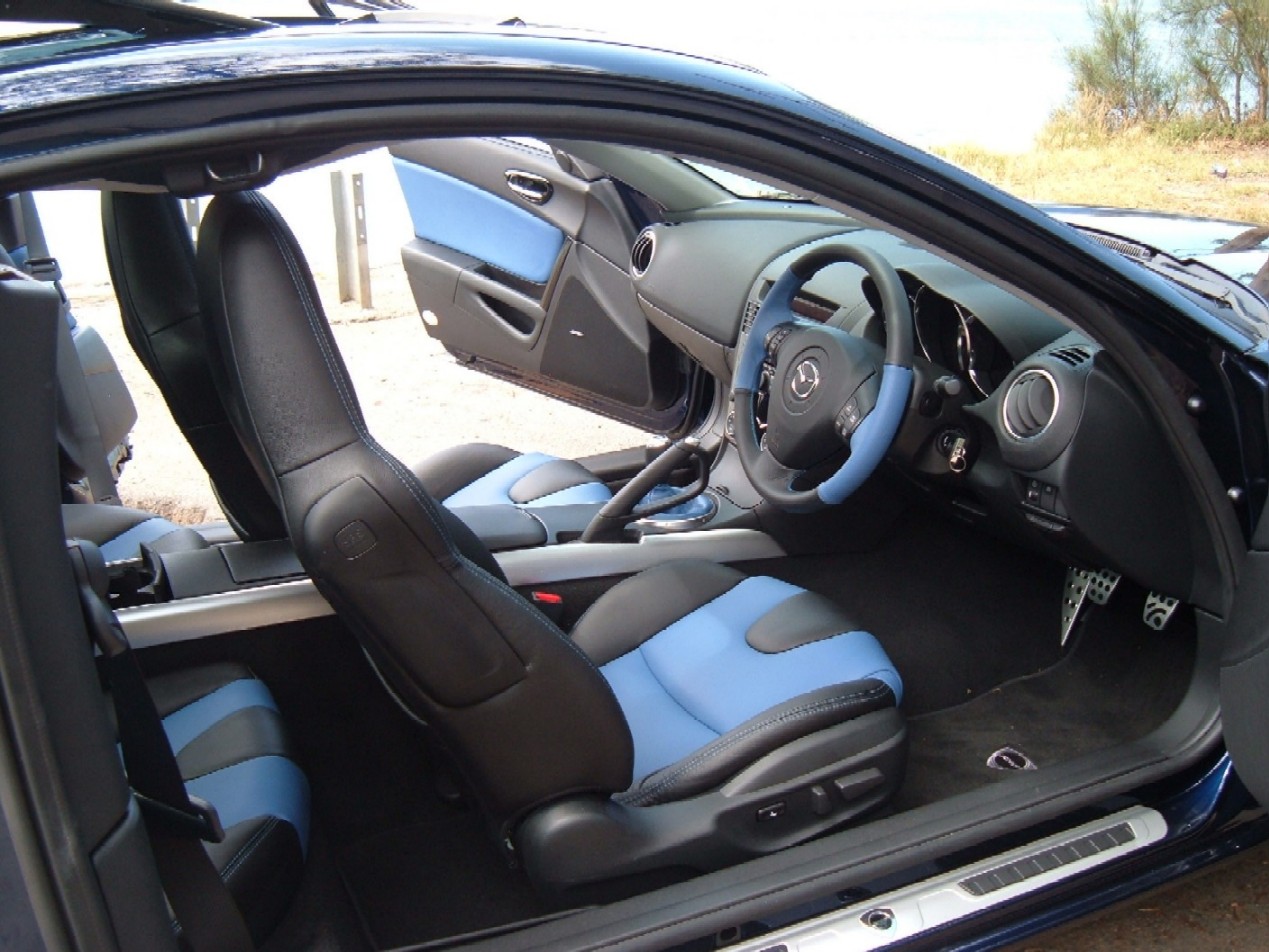 Zoomby S New Stormy Blue Rx8 S Custom Interior Piks Inside