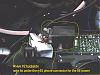 valentine-1 radar detector wired into dash-rx8-106.jpg