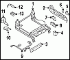 Parts, Frame, Drive Train, Sections - What's Under the 8's Skin-passenger-seat-rail.gif
