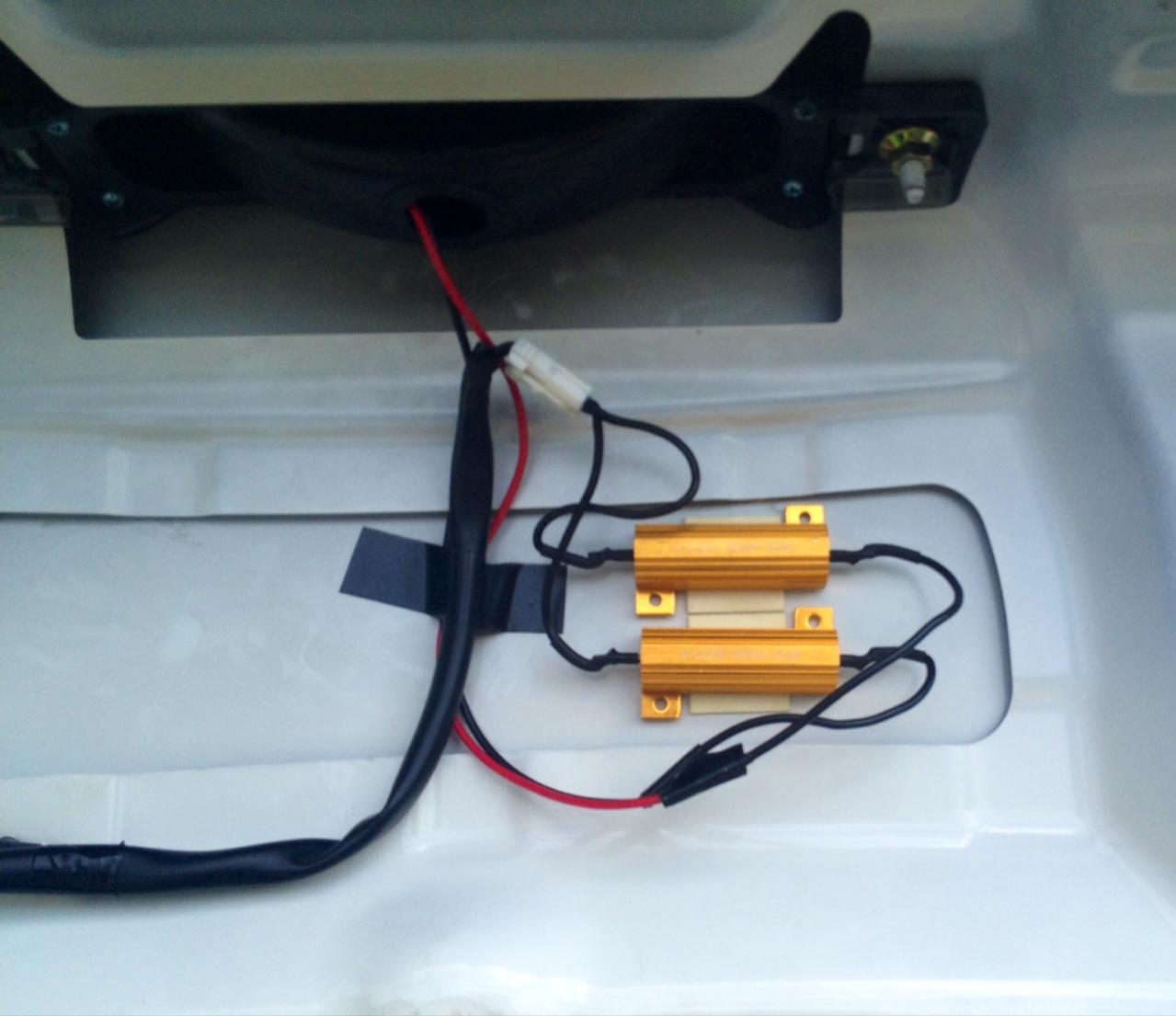 Load resistor on LED third brake light - RX8Club.com